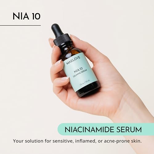 Niacinamide Serum for Acne-Prone Skin - Calms Redness & Boosts Elasticity