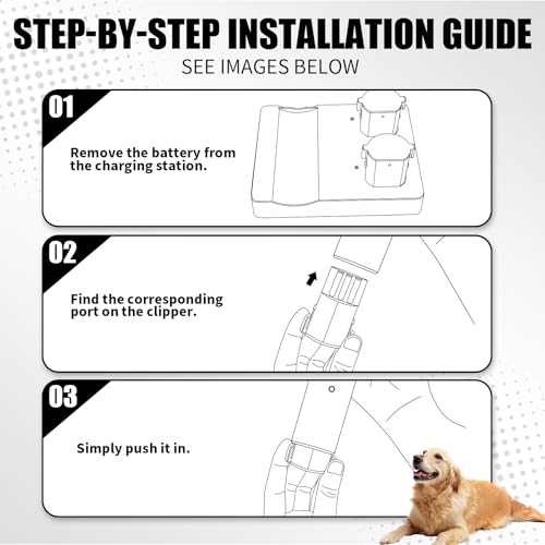 4-Pack Replacement NiMH Battery for Wahl Arco SE Pet Clippers - Extended Runtime