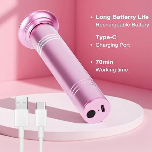 Electric Feet Callus Remover,Electric Foot Files for Men & Women,Pedicure Tool for Feet Dead Skin,Good Gift for Any Occasion,Professional Callus Remover with a Mini,Portable,Lightweight Design (Pink)