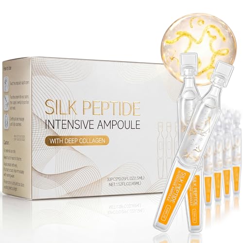 Eustofeyce Deep Collagen Silk Peptide Ampoule for Face 45ml Korean Anti-Aging Serum
