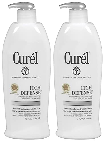Curel Itch Defense Lotion 13oz Pump Pack - Relieves Irritation & Rebalances Skin