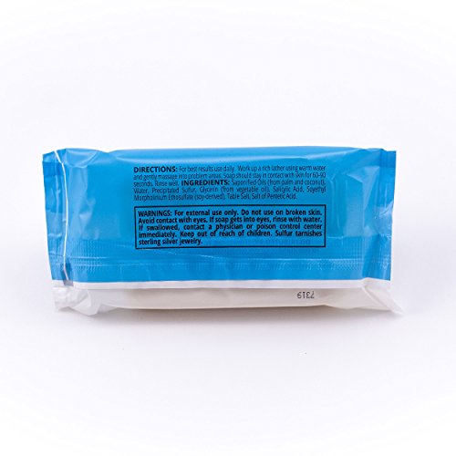 Dermaharmony Sulfur and Salicylic Acid Bar Soap 3.7 oz (5 Bars)