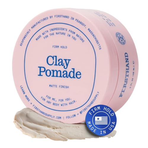 Hair Clay Pomade for Men & Women - Matte Finish & Strong Hold - 3oz - Clay Pomade Variation