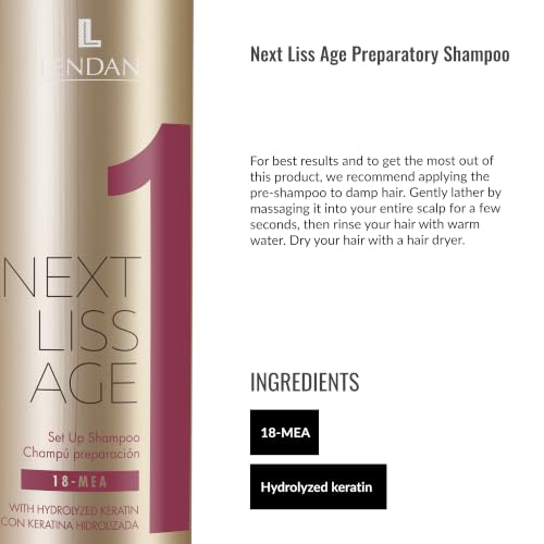 Sulfate & Paraben-Free Hair Shampoo for Straightening & Repair - 300ml