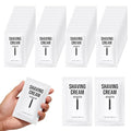 200-Pack Disposable Shaving Cream Pouches 12ml Travel Size Individually Sealed