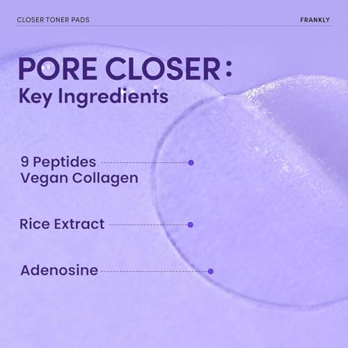 Korean Pore Minimizer Toner Pads - Hydrating & Tightening, 70 Count