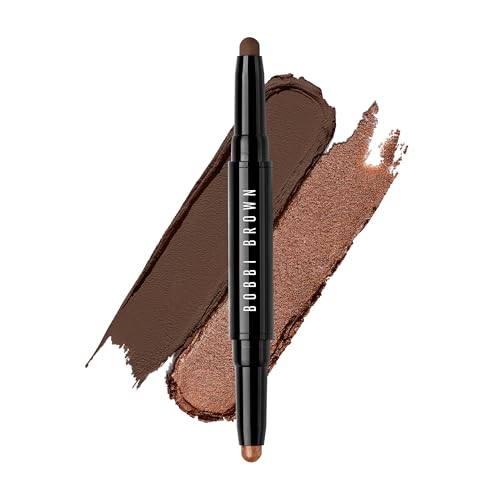 Bobbi Brown Dual-Ended Long-Wear Cream Shadow Stick | Swipe & Go Cream Eyeshadow Stick | 24-Hour Wear for Effortless Eyes, 0.06 Ounce