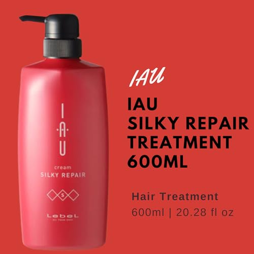 Lebel Silky Repair Hair Treatment 600ml - Deep Conditioning & Shine