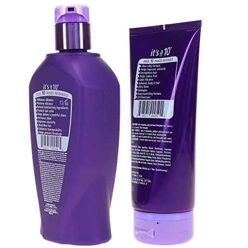 It's a 10 Silk Express Miracle Silk Shampoo & Conditioner Set – Smoothing Hair Care Duo
