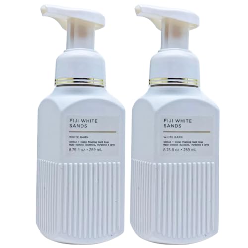 Foaming Hand Soap 2-Pack - Fiji White Sands Coconut Vanilla Scent, 8.75 oz