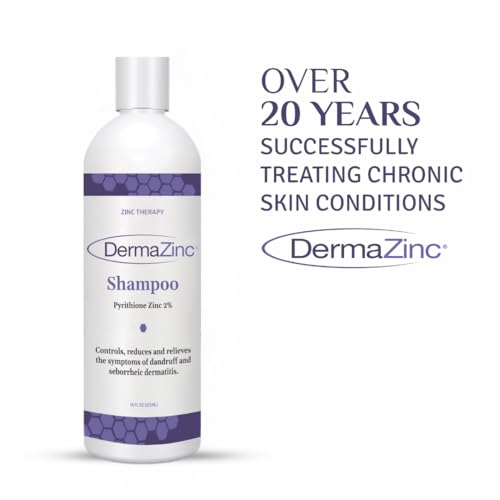DermaZinc Medicated Zinc Shampoo for Scalp & Body - 16 oz (Variation: Shampoo)