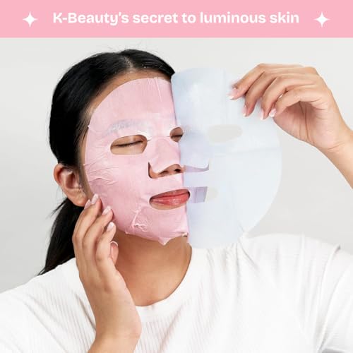FACETORY Pinky Promise Korean Beetroot Face Mask 10 Pack for Radiant Skin