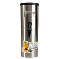 4 Gallon Commercial Iced Tea Dispenser - Stainless Steel Beverage Server