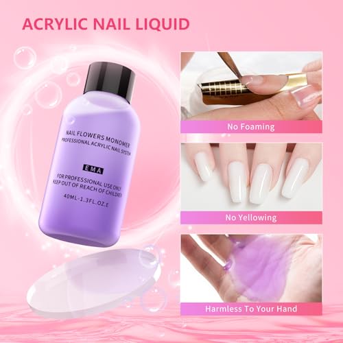 Practice Hand for Acrylic Nails with Nail Tips & Art Tools - Beginners Kit