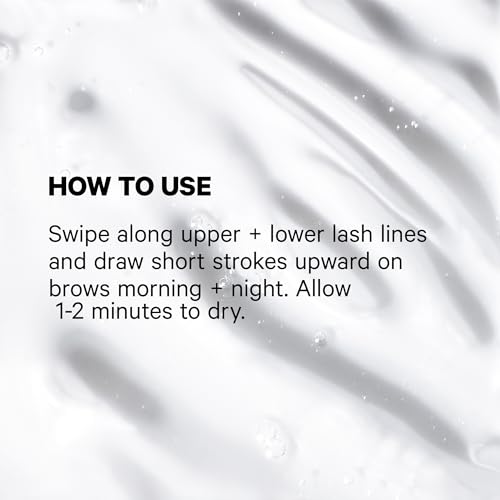 Milk Makeup KUSH Lash + Brow Serum ? Eyelash + Eyebrow Boosting Serum w/Peptide-Powered Formula for Longer, Fuller-Looking Lashes + Brows ? Clean, Vegan + Ophthalmologist Tested ? 0.12oz