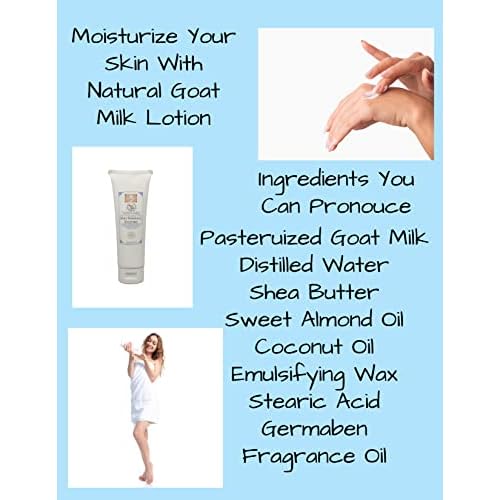 Lu Lu's Suds Handmade All Natural Goat Milk Moisturizing Body Lotion (8oz, Vanilla Spice)