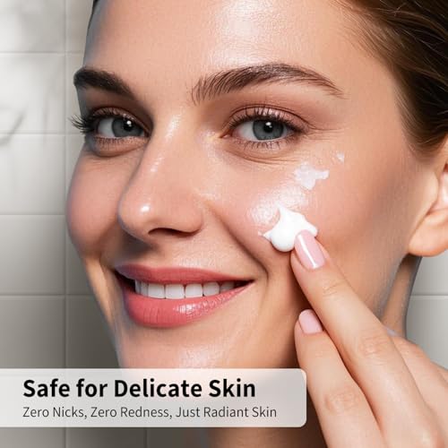 BULIMICA Dermaplane Razor Blades, Dermablade, Safe and Effective Removal Women Facial Peach Fuzz, Gentle Skin Exfoliation Blades, 8 Long Dermaplaning Blades