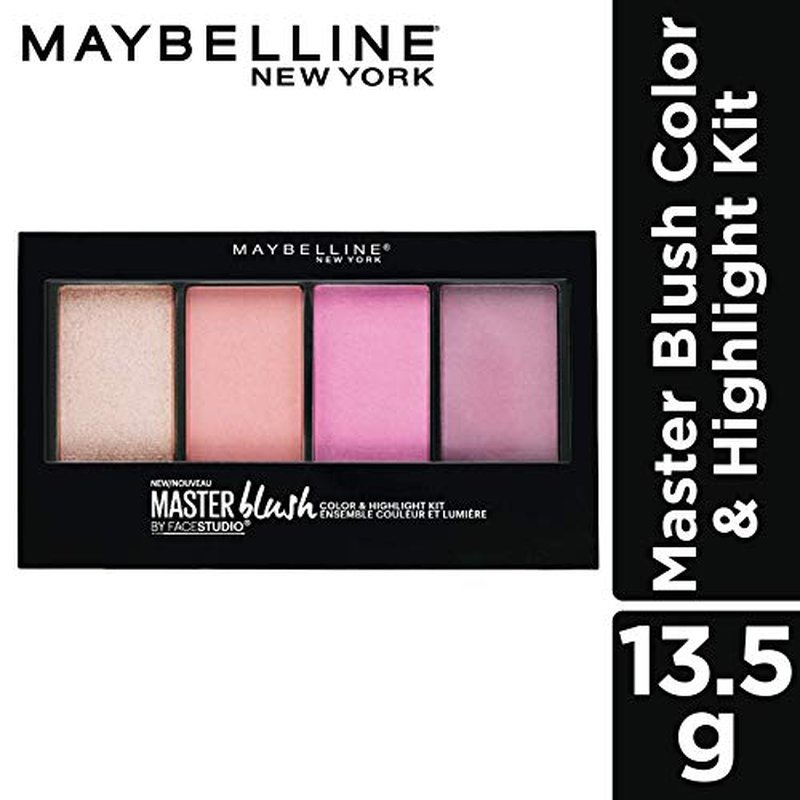 Maybelline New York Facestudio Master Blush Color & Highlight Kit, 0.47 oz.