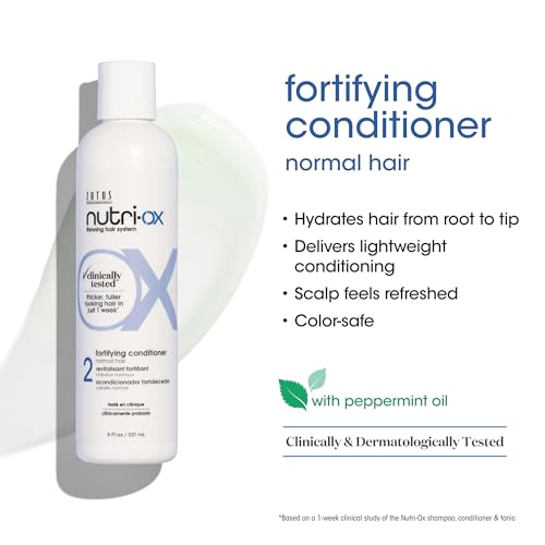 Nutri-Ox Starter Kit for Thinning Hair | Thicker, Fuller-Looking Hair - Peppermint