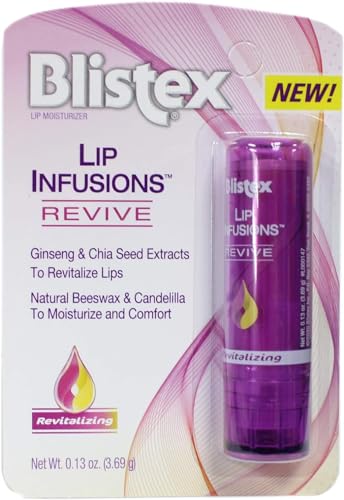 Blistex Lip Infusions Revive Lip Moisturizer 0.13 oz (6 Pack) - Hydrating Lip Care