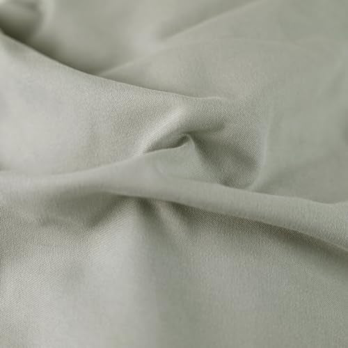 Body Linen Tranquility Microfiber Massage Sheet Sets Lightweight, Long-Lasting Microfiber Massage Table Sheet Set - Stain-Resistant, Soft and No Pilling - 1 Pack, Mirage Gray