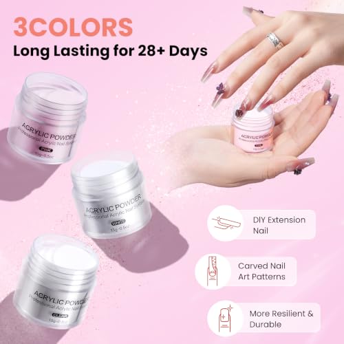 Purple Nail Kit for Beginners with Practice Hand & Storage Bag