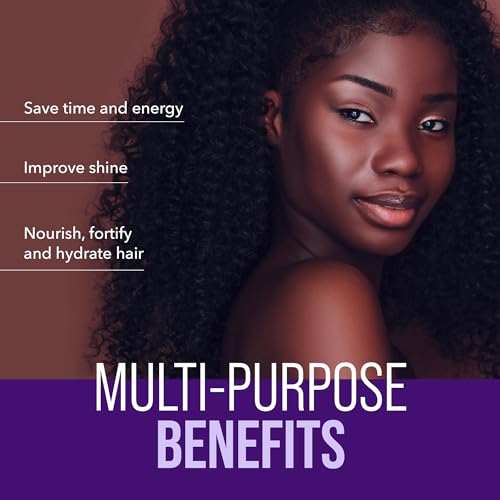 16 oz Hydrating Curly Hair Conditioner for Detangling & Nourishment - Sulfate & Paraben-Free