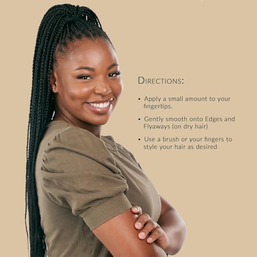 Mixed Chicks Edge Tamer with Castor & Coconut Oil - 2 Fl Oz Pack of 2