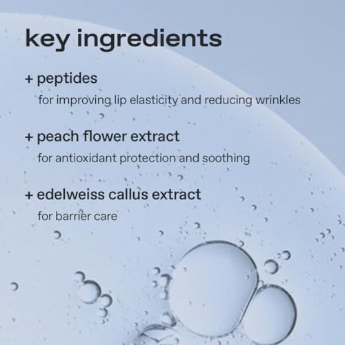 Glow Peach Peptide Repair Lip Balm - Palepink Variation, 0.3 oz, Fragrance-Free