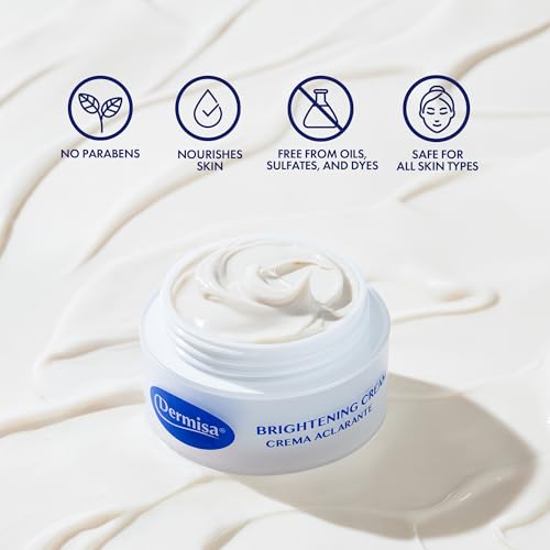 Dermisa Skin Brightening Kit with Kojic Acid, Arbutin and Licorice, Includes Brightening Bar (3oz) and Cream (1.5oz), Dark Spot Remover and Even Tone Treatment for Face and Body