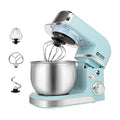Kitchen in the Box Blue Stand Mixer 3.2Qt Small Electric Food Mixer with 6 Speeds