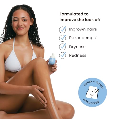 Bushbalm Nude Ingrown Hair & Razor Bumps Oil - Soothing Body Oil, 30ml