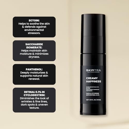 SkinTra Creamy Happiness Retinal Emulsion 0.1% for Anti-Aging & Hydration