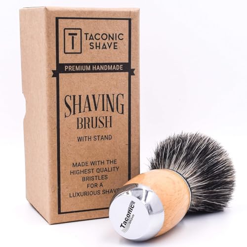 Premium Mixed Badger Shaving Brush 22mm Knot with Beechwood Handle