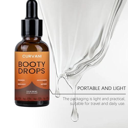 Booty Lifting Serum for Curves - Natural Fat Distribution & Muscle Support 2oz