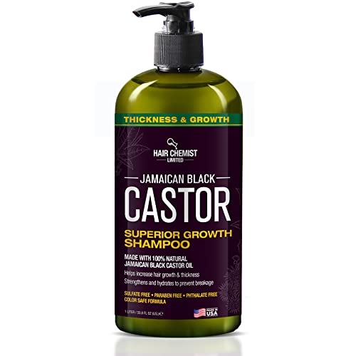 Hair Chemist Jamaican Black Castor Shampoo & Conditioner Set - Hair Growth 33.8oz