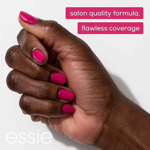 essie Nail Polish, Salon-Quality Orange Nail Polish, Be Them All, Vegan, Be Them All, 0.46 fl oz