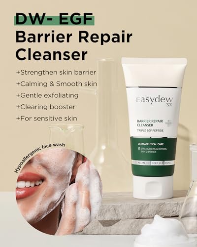 Deep Pore Facial Cleanser with Salicylic Acid & Hydrating Ingredients - Skin Barrier Repair