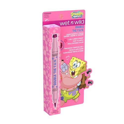wet n wild Spongebob Double The F.U.N. Liquid Eyeliner & Stamp - Jumpin' Jellyfish