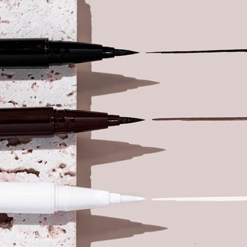 Milani The Tank Liquid Eyeliner - No-Skip Liquid Eyeliner Pen, Waterproof Formula, Makeup Pen, Long Lasting & Smudgeproof - 130 White