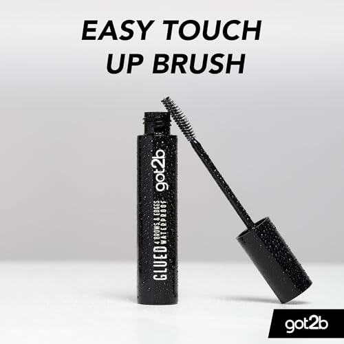 got2b glued for Brows & Edges eyebrow gel, vegan waterproof eyebrow gel, fast drying with no residue or stickiness 16ml