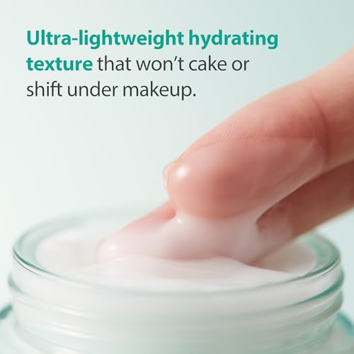 Hydrating Gel Moisturizer for Sensitive Skin - 6-Second Soothing Cream with Hyaluronic Acid & Centella