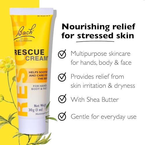 Rescue Remedy Cream 30g Pack of 2 Stress Relief Moisturizer
