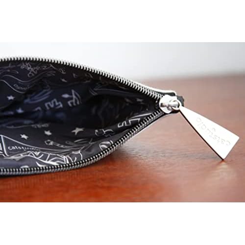Catstudio Zipper Pouch, Oklahoma State University Travel Toiletry Bag, 5 x 7, Ideal Makeup Bag, Dog Treat Pouch, or Purse to Organize Supplies for Grads & Alumni