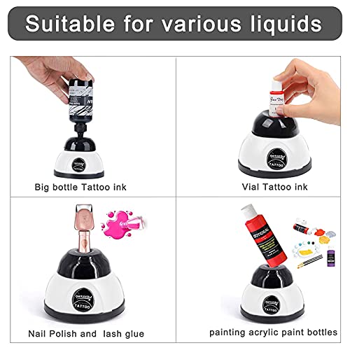 Mini Vortex Mixer 5200RPM for Paints Tattoo Ink Nail Polish & Eyelash Glue