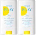 Mineral Sunscreen Stick SPF 50 - Water-Resistant Face Sunblock 0.67 oz Pack of 2