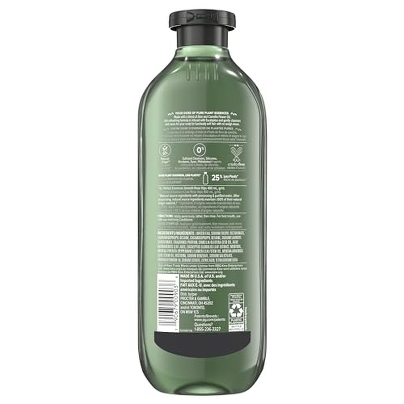 Herbal Essences Eucalyptus Sulfate Free Shampoo, Scalp Balance, 13.5 Fl Oz, with Certified Camellia Oil and Aloe Vera, For All Hair Types, Especially Dry Scalp