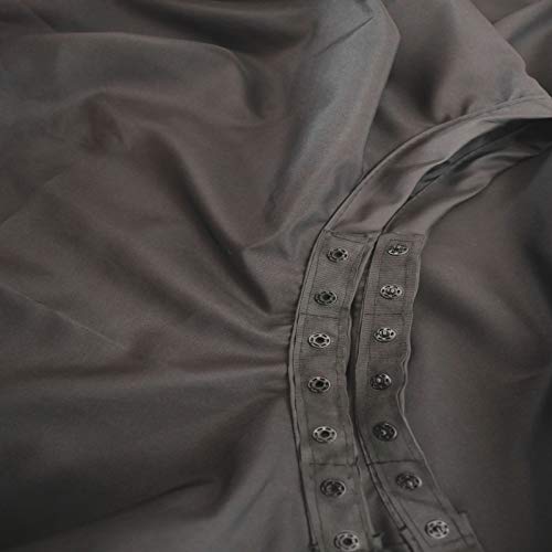 5PCS Waterproof Haircut Capes for Salon & Barber Use - Black