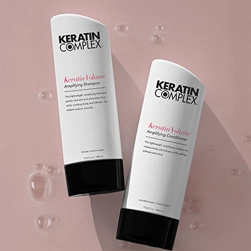 Keratin Complex Volume Amplifying Conditioner 13.5 oz - Lightweight, Fullness & Shine