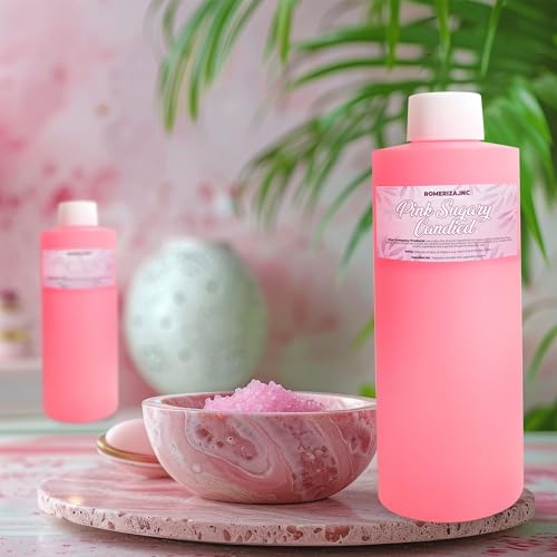 Pink Sugary Candied Body Oil - Natural Fragrance 4 Fl Oz - Luxury Scented - Onisavings
